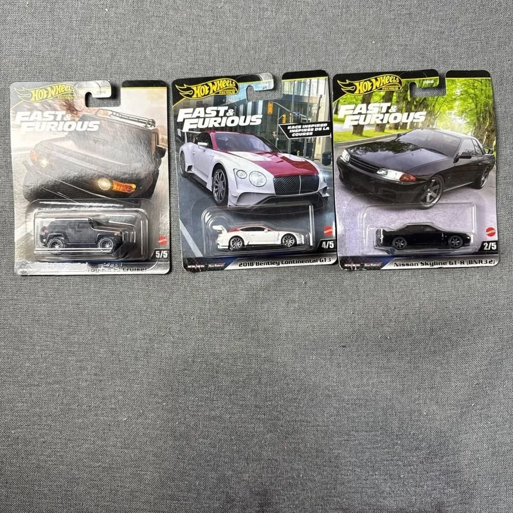 Hot Wheels Fast And Furious A Lot Of 3 Cars